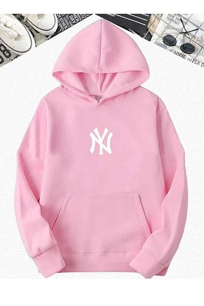 KOZİA OUTDOORS unisex oversize φούτερ με εμπριμέ κουκούλα
