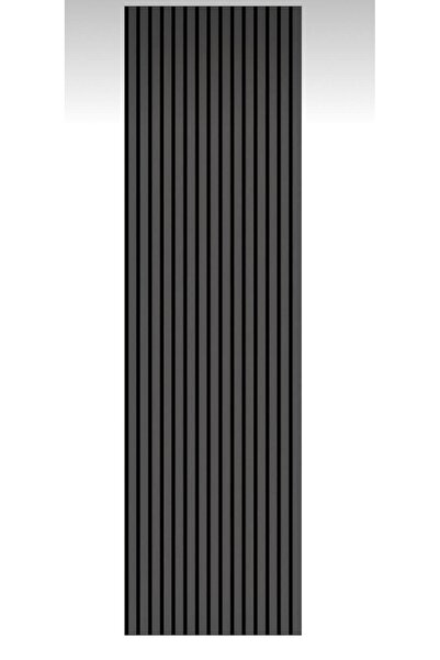 VERA DEKOR 100x275 Cm Antrasitgri Akustik Duvar Paneli / Mdf
