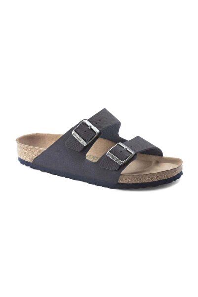 Birkenstock Arizona Syn Desert Dust Vegan 1023150 Navy Blue Slippers