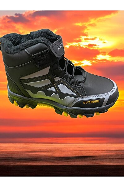 Lafonten Konay 5003 trekking içi yünlü çocuk botu