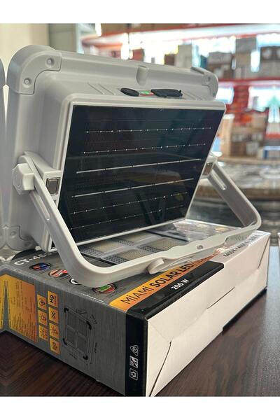 Cata Ct-4698 Taşınabilir Şarjlı Solar Projektör (200W)