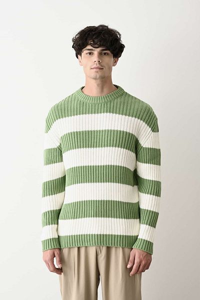 MARRAKECH Unisex Oversize Twist Knitted Marracech - Crew Neck