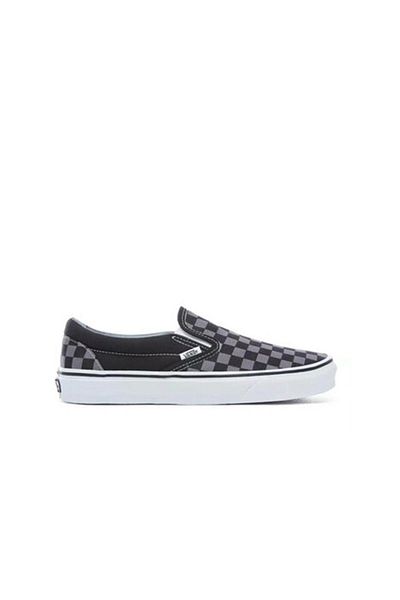 Vans Black - Classic Slip-on Checkerboard Unisex Shoes Vn000eyebpj1