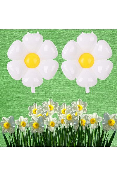 meyaccessories Daisy Foil Balloon 2 Pcs 43cm