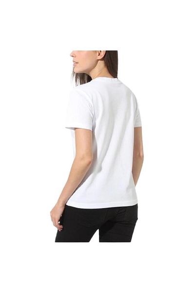 Vans FLYING V CREW TEE Λευκό γυναικείο μπλουζάκι 100445047
