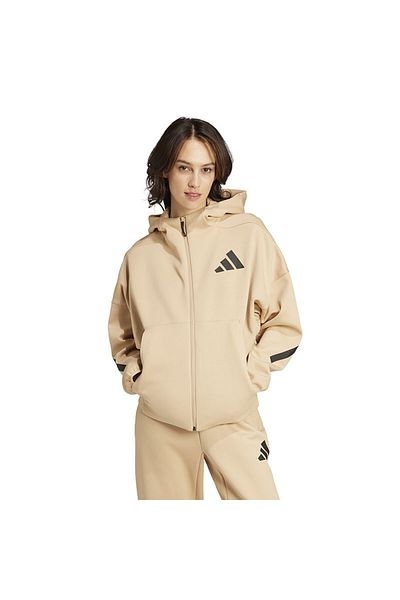 adidas W Z.N.E. Fz Women's Beige Jacket Jd9594