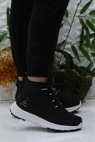 lumberjack Oliver Black Comfortable Original Product Ελαφριές αδιάβροχες γυναικείες μπότες εξωτερικού χώρου