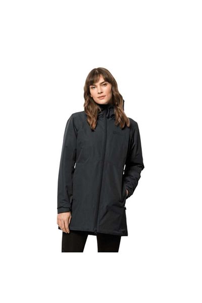 Jack Wolfskin Heidel Steın Ins Waterproof Coat