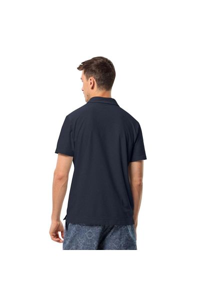 Jack Wolfskin Terral Polo M 1809711-1010 Ανδρικό μπλουζάκι μπλε