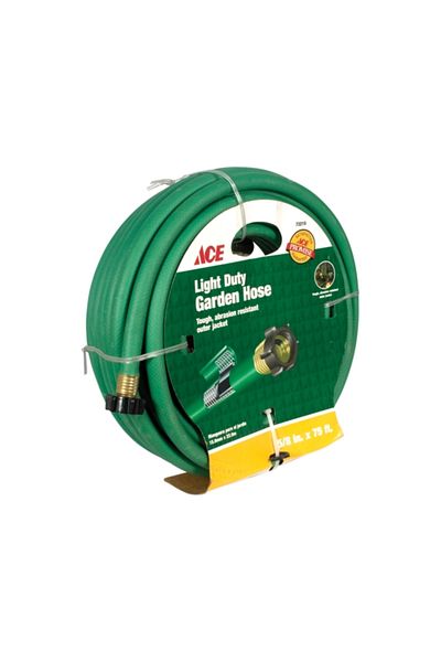 ACE Light Duty Garden Hose 75ft x 5/8inch