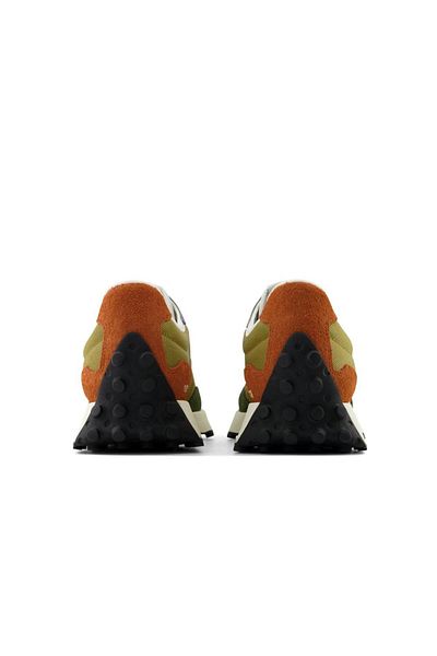 New Balance 327 Ανδρικά Sneakers Πράσινο/Καφέ Suede - MS327HC