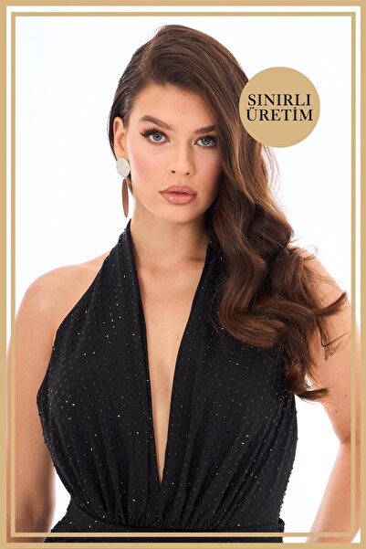 Carmen Limited Edition | VICTORIA Siyah Mini Elbise