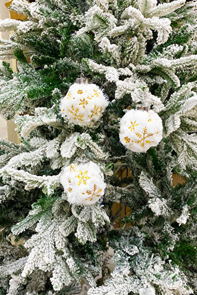 Yusuf Dirik YD Party Supplies Πρωτοχρονιάτικη Μπάλα Δέντρου Πολυτελής Λούτριν...