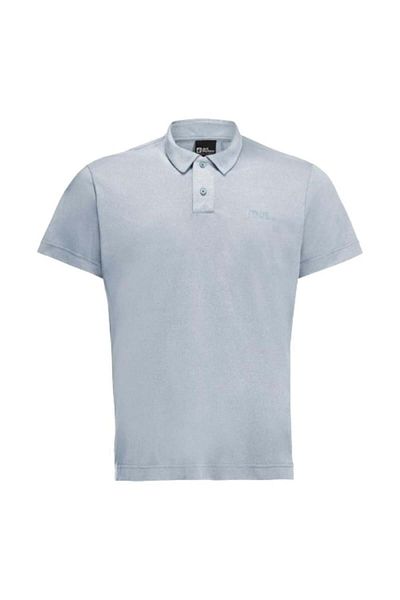 Jack Wolfskin Pikeh Polo M 1809731-1409 Ανδρικό μπλουζάκι γαλάζιο