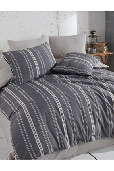 CHARLOTTE Bella Gold Natural Двоспальний бавовняний комплект постільної білиз...