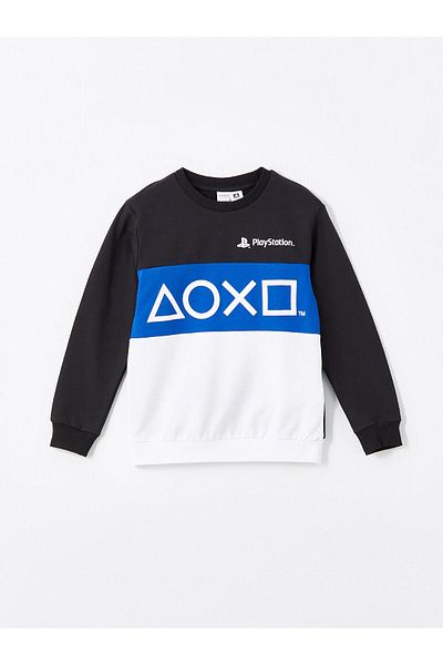 LC Waikiki Lcw Crew Neck Playstation Printed Boys' Sweatshirt