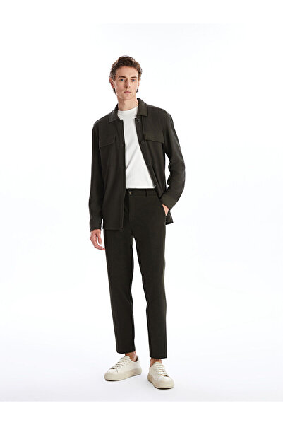 LC Waikiki Southblue Khaki Standard Fit Men's Trousers