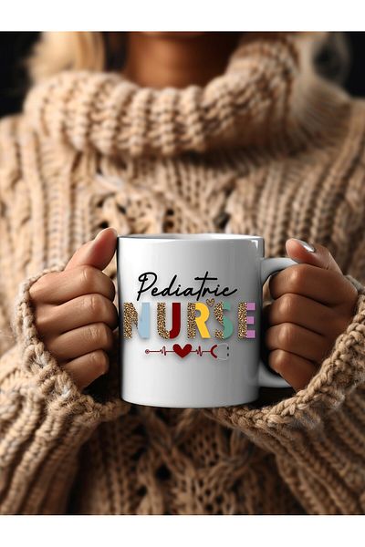 Evion Special Design Nurse Themed Ceramic Mug - Gift Nurse Cup