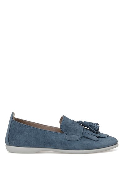 Nine West Luna 3Fx Navy Blue Women's Loafer