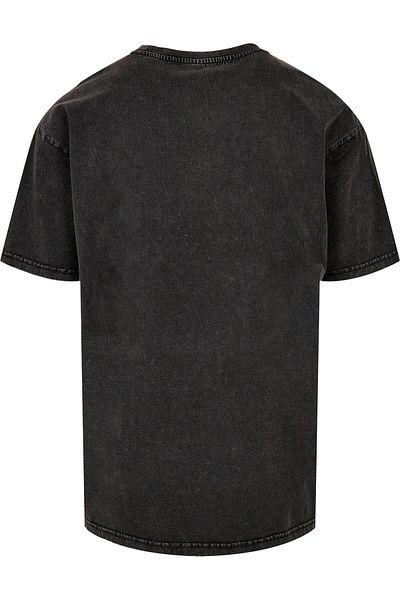 Mister Tee Kicks Love – Schweres, übergroßes T-Shirt mit Acid-Waschung