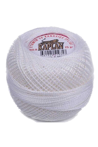 Mestore حبل إيتامين النمر والخياطة المتقاطعة رقم 8 الكود/اللون: أبيض وأسود - ...