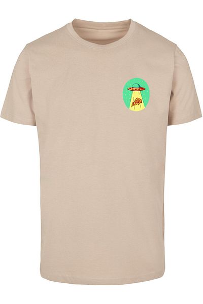 Mister Tee Herren Ufo Pizza Tee