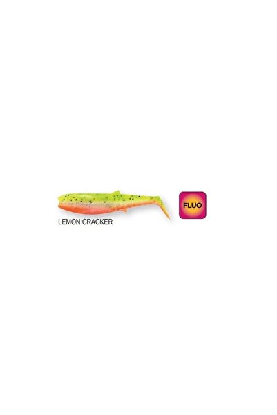 Savage Gear Cannibal Shad 10cm 9gr Silikon Yem Iğnesiz (ADET) Lemon Cracker