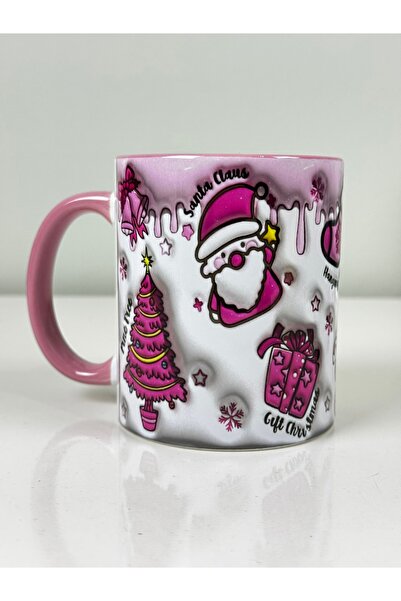 cakaybu كوب مطبوع بتصميم ثلاثي الأبعاد للعام الجديد (العام الجديد).