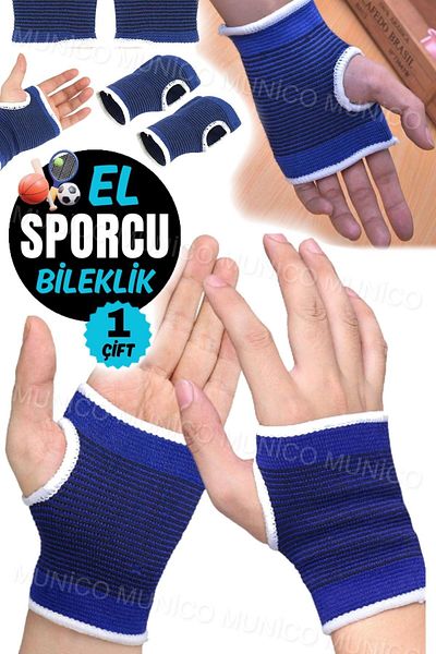 AboutThePerfect Double Sports Hand Wrist Support, Protective Bandage for Basketball and Sports