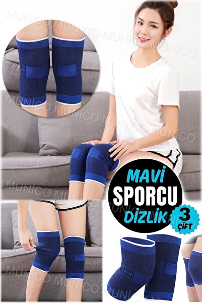 Gaggani 3 Çift Ameliyat Sonrası Destek Dizlikleri - Sıcak Tutma Özelliği Ekle...