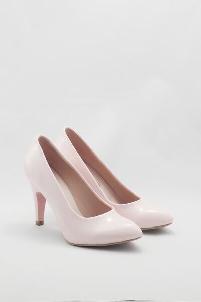 KAYRA VARDAR SHOES Pudra Kadın Klasik Topuklu Ayakkabı CNR1301Pudra Cilt