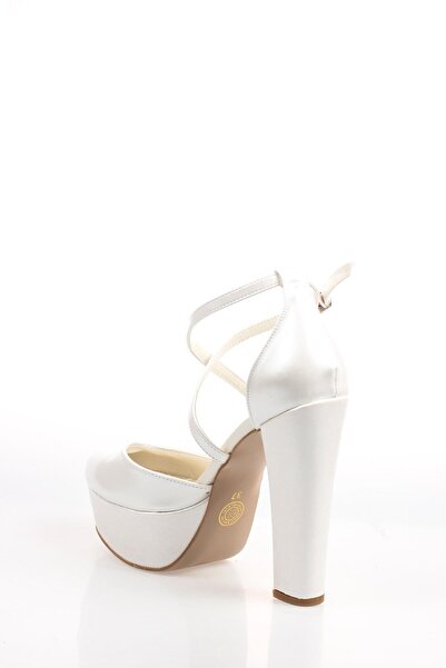 Genel Markalar Sedef Cilt Kadın Abiye Ayakkabı 4010cnr