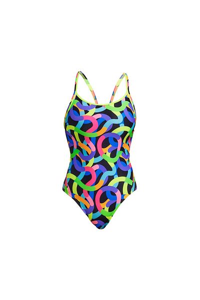 FUNKİTA Funkita Db Got Worms Women's Training Swimsuit, Diamond Back