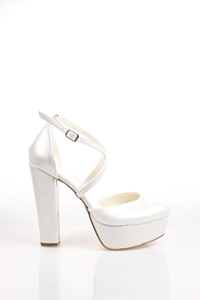 Genel Markalar Sedef Cilt Kadın Abiye Ayakkabı 4010cnr