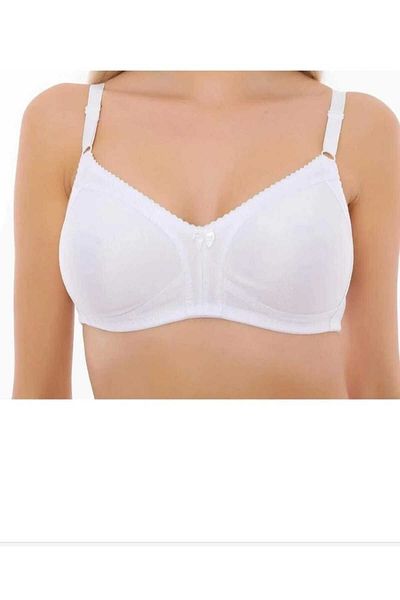 NARIYA Γυναικεία σουτιέν Plus Size Βαμβακερά χτενισμένα 2 τεμάχια Συλλεκτικά σουτιέν Καθημερινά χωρίς σύρμα εσώρουχα