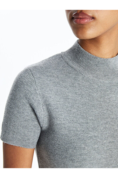 LC Waikiki Stand Collar Women's Knitwear Dress