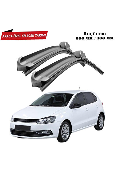 Universal Volkswagen Polo 2011-2017 Arası Araca Özel Silecek Takımı 600mm/400mm