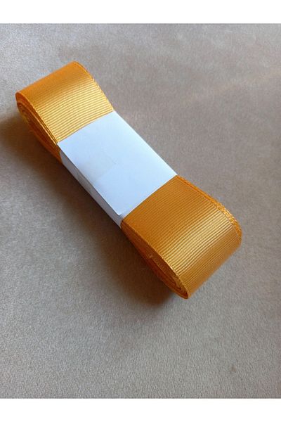 yörük tuhafiye 4 cm 10 Meters Grosgrain Ribbon - Yellow and Grosgrain Ribbon