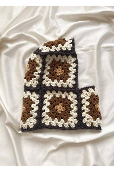 Sistaful Χειροποίητο πλεκτό μοτίβο γυναικείας μπαλακλάβας