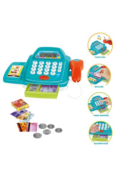 Vardem YAZAR KASA OYUNCAK SESLİ IŞIKLI ADET 3+ YAŞ