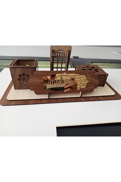 DMG DEKORASYON Masa Üstü isimlik organize