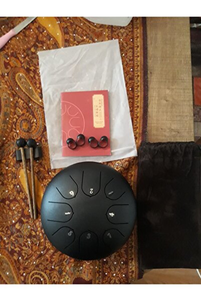 miniarpturkiye Handpan (dil Davul) 8 Nota 6inch Mistik Sese Sahip