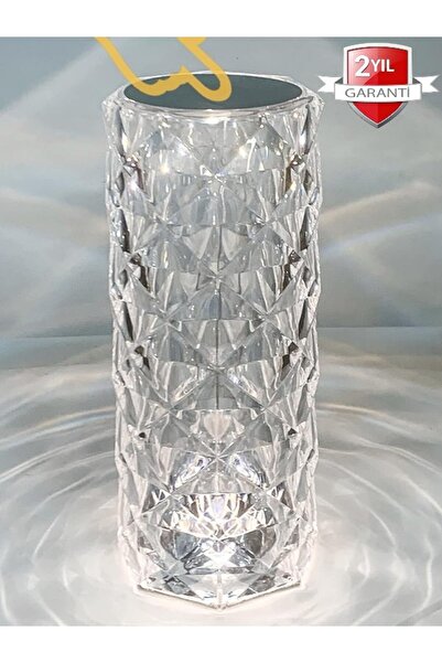 Genel Markalar Dokunmatik LED Işıklı Kristal Gece Lambası - Kumandalı ve Renk...