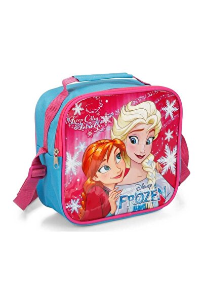 Frozen Elsa Lisanslı 3Lü Okul Seti Beslenme Çantası + Yemek Kabı + Suluk Set