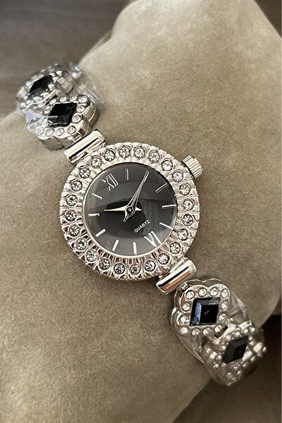 Leerybee Özel Saat Kutulu Zirkon Taşlı Kadın Kol Saati Sevgiliye Anneye Ablay...