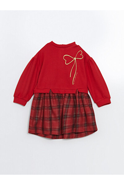 LC Waikiki Crew Neck Girl's Dress