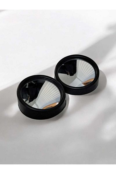 Natural 1 Pair of Automobile Rearview Mirror - Wide-Angle Vehicle Blind Spot