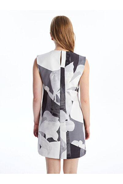 LC Waikiki LCW Patterned Crew Neck Women's Dress