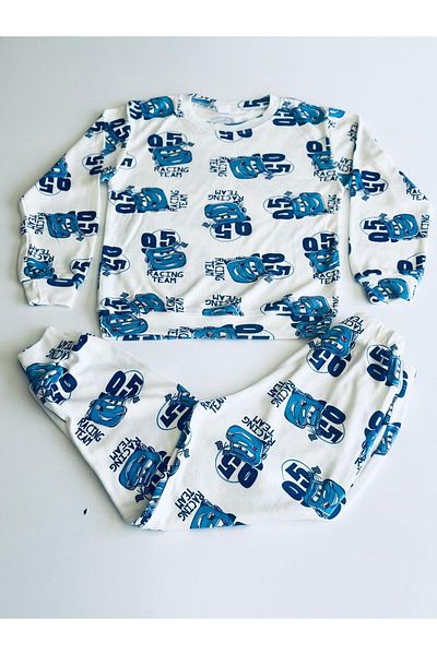 Gala Car Printed Children's Pajamas