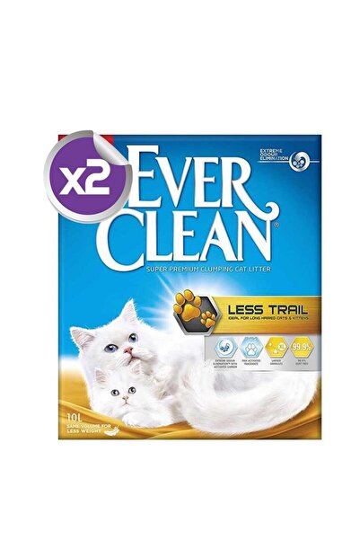 Ever Clean Less Trail / Patilere Yapışmayan Kedi Kumu 2x10lt